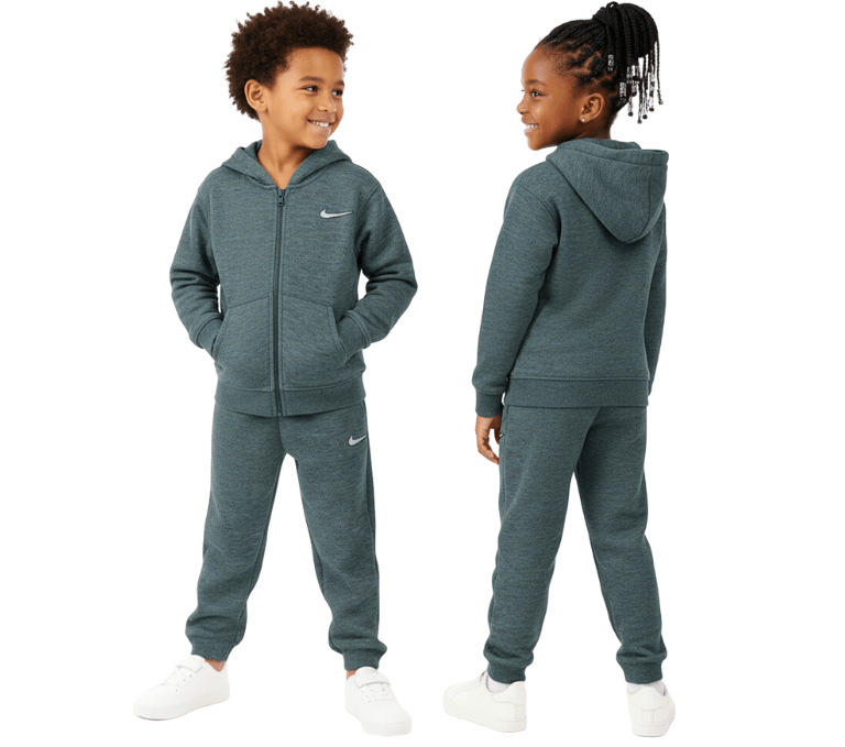 Kids Winter Tracksuit Collection - Boys Zipper Hoodie and Jogger Set