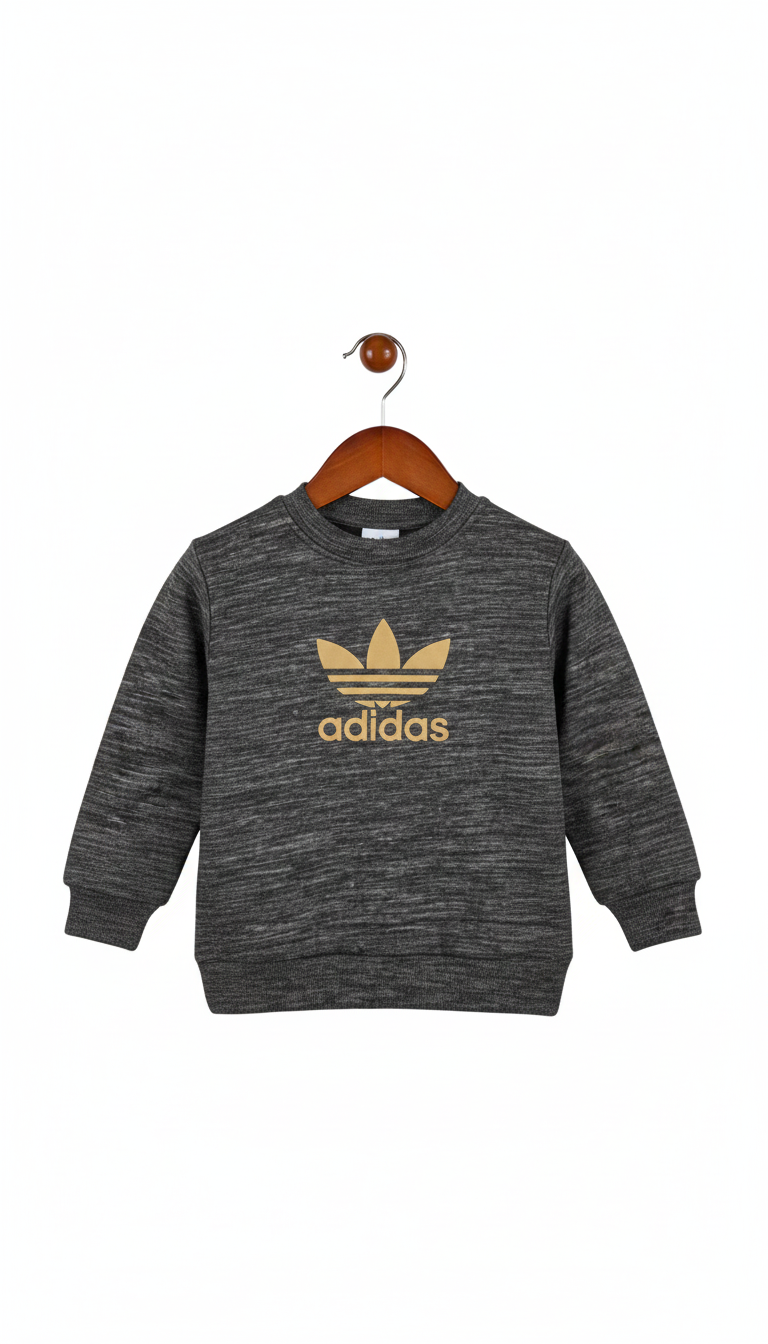 Kids Unisex Adidas High Density Printed Sweatshirt – Casual Comfort & Trendy Style