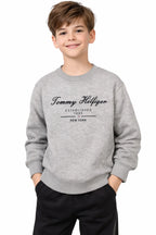 Kids Sweatshirt Printed with High Density “TOMMY HILFIGER  – New York”  – Classic & Comfortable