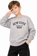 Kids High Density “New York ” Printed Sweatshirt – Casual & Cozy