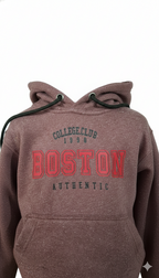 Kids' "Boston Authentic"  High Density Printed Varsity Hoodie & Jogger Set