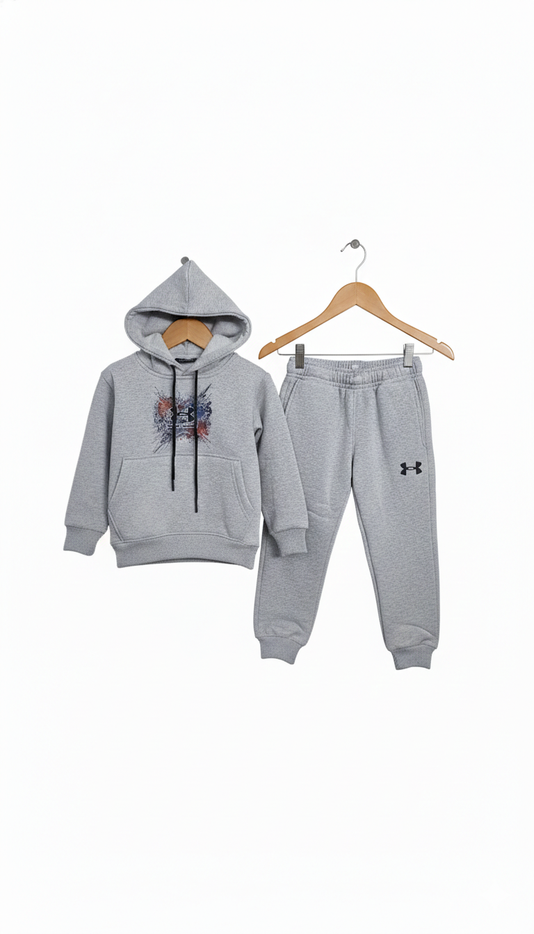 Kids' Under Armour high density degsie Tracksuit Set – 2-Piece Hoodie & Joggers
