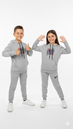 Kids' Under Armour high density degsie Tracksuit Set – 2-Piece Hoodie & Joggers