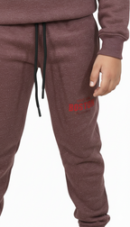 Kids' "Boston Authentic"  High Density Printed Varsity Hoodie & Jogger Set
