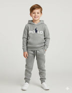Embossed POLO Logo Super Soft Comfortable Pullover  For Kids(3-10 Years)