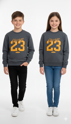 Kids Unisex Chicago 23” graphic printed Sweatshirt – Everyday Comfort & Sporty Look