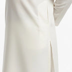 Boys Cream Off-White Eastern suit for wedding.