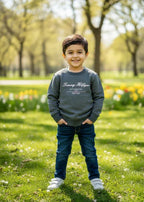 Kids Sweatshirt Printed with High Density “TOMMY HILFIGER  – New York”  – Classic & Comfortable