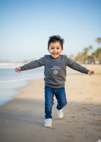 Kids Unisex “Paris High Density”Printed Sweatshirt – Smart & Comfortable