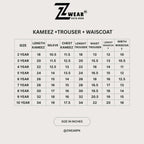 Boys Festive Wear: Silk Kurta Pajama with Embroidered Waistcoat (Age 2-10 Years)